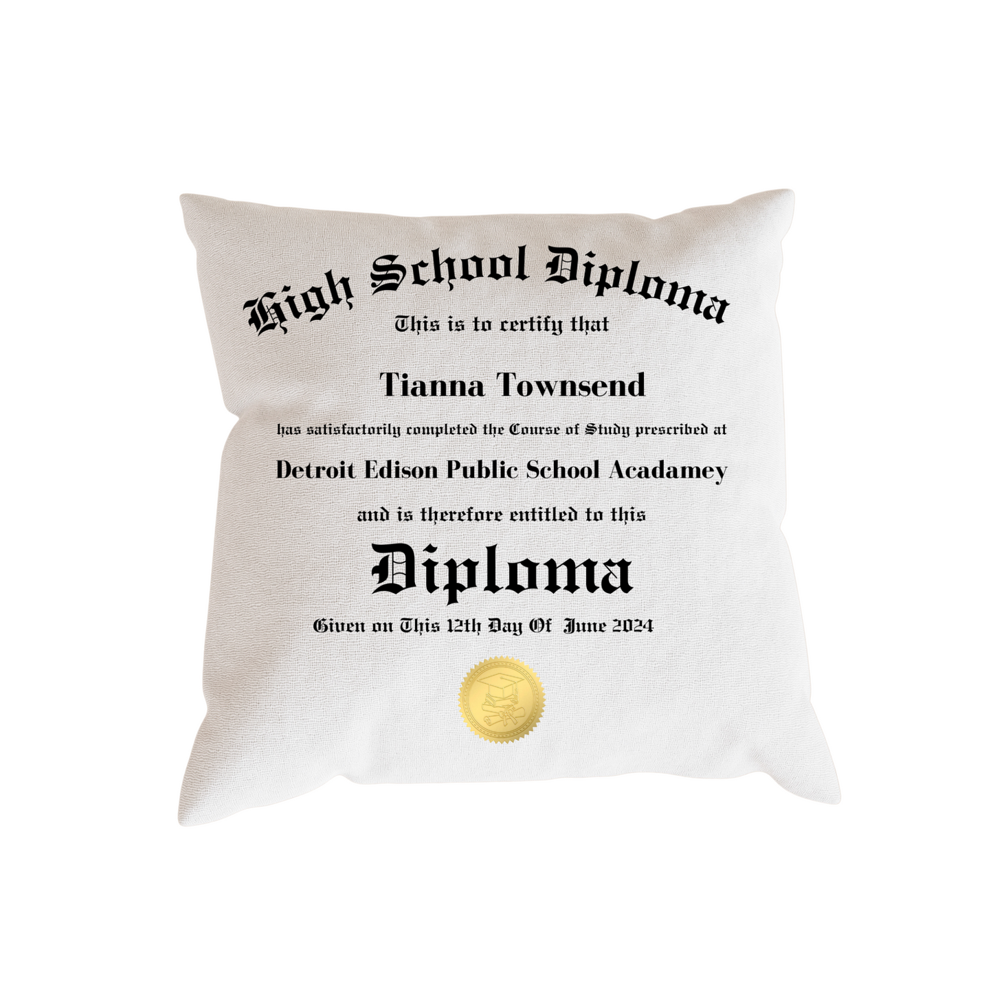 Grad Pillow