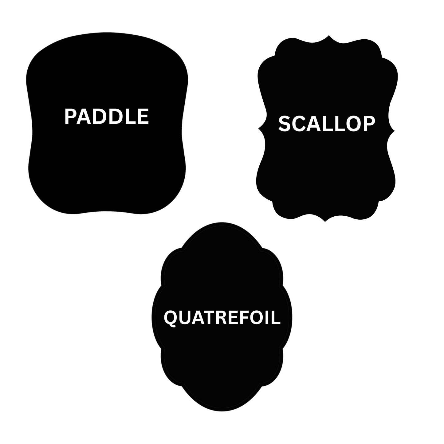 Custom Double-Sided Wedding Program Fans