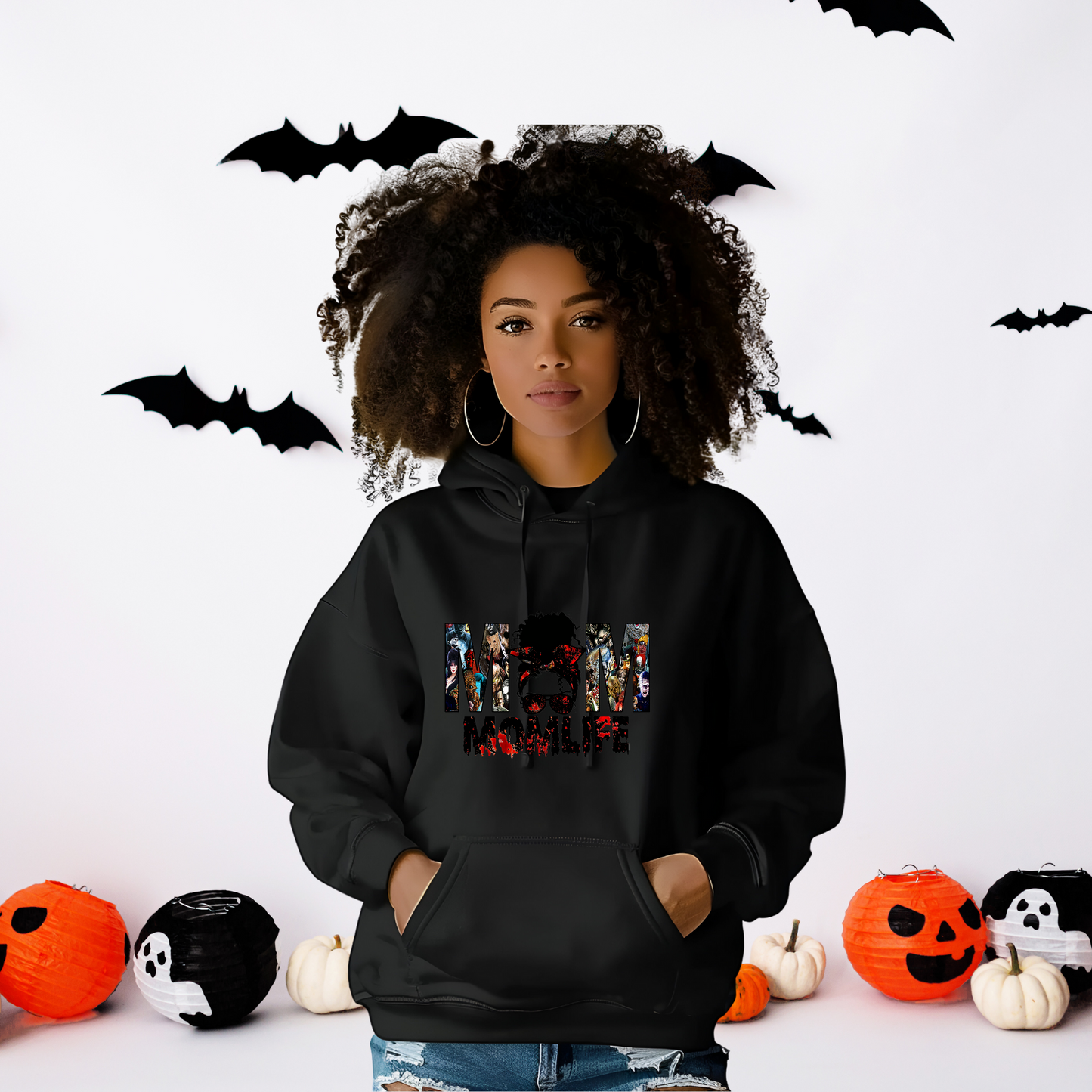 Horror Movie Mom - Halloween Shirt|Sweatshirt|Hoodie