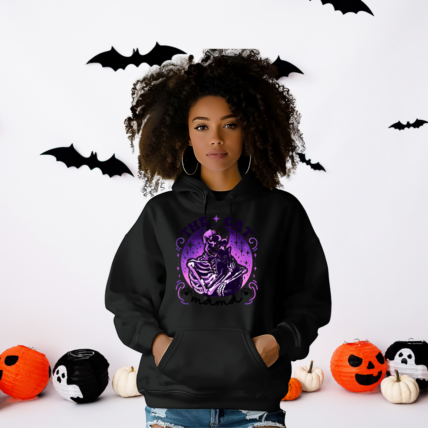 Cat Mama - Halloween Shirt|Sweatshirt|Hoodie
