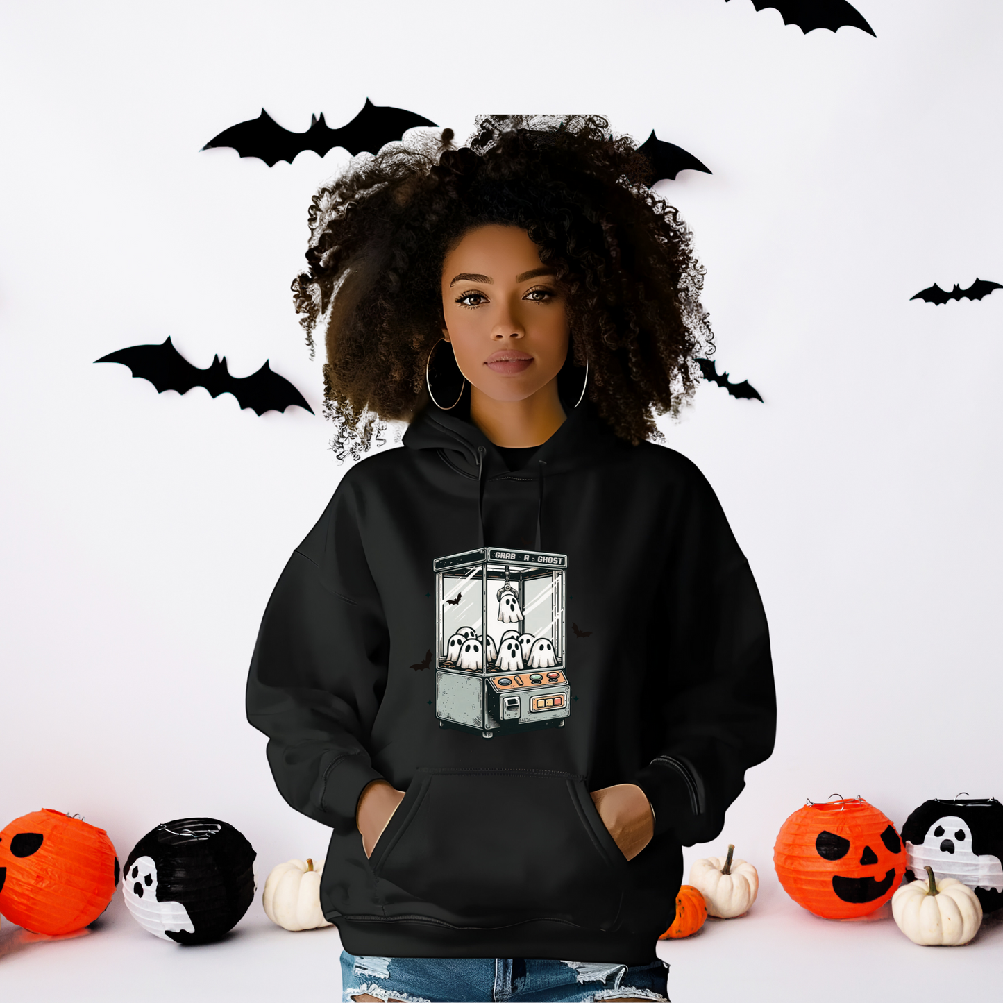 Ghost Claw Machine - Halloween Shirt|Sweatshirt|Hoodie