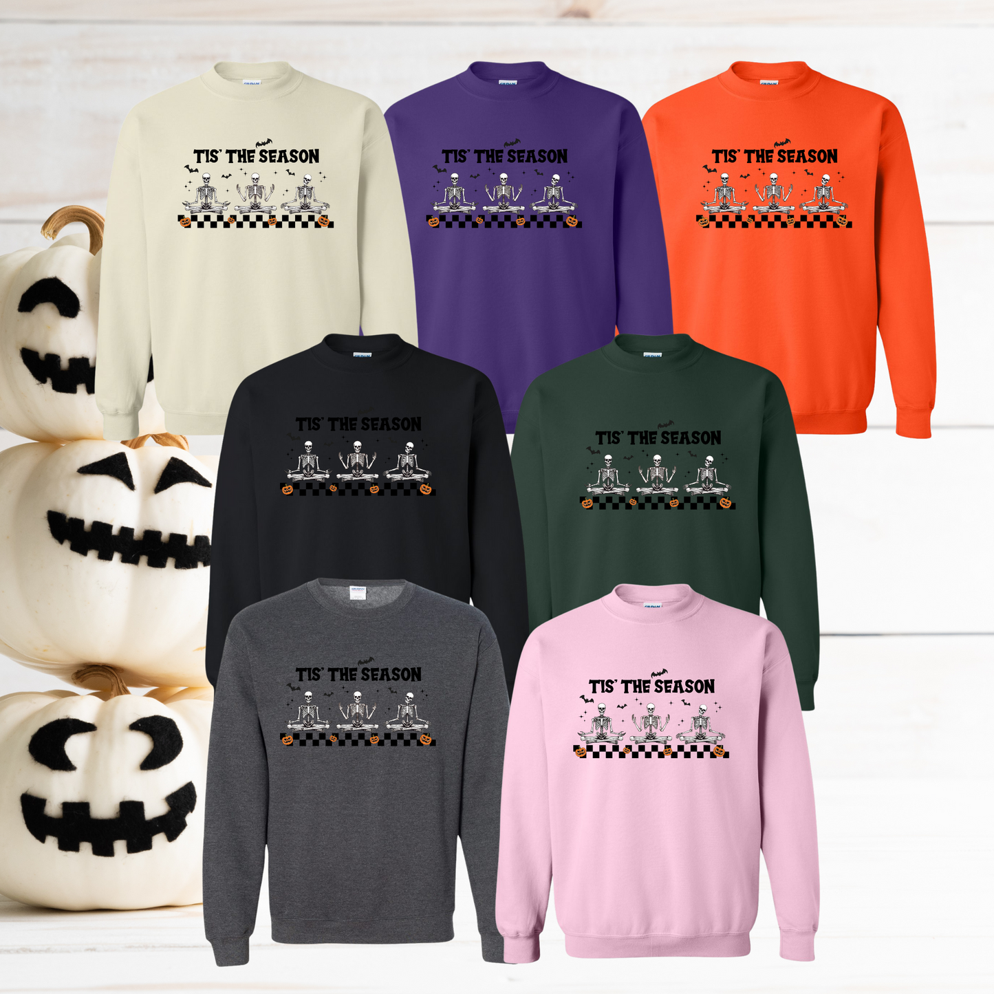 Meditating Skeleton - Halloween Shirt|Sweatshirt|Hoodie
