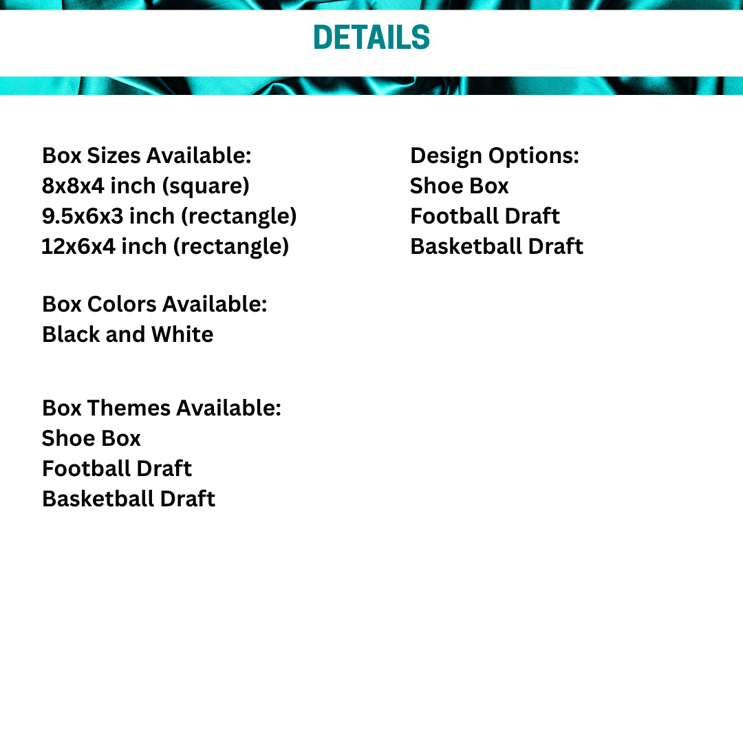 Groomsmen Proposal Box