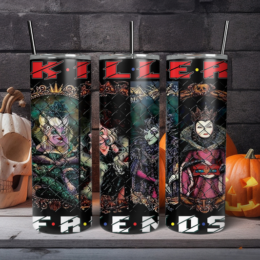 Female Villains Tumbler - 20 oz