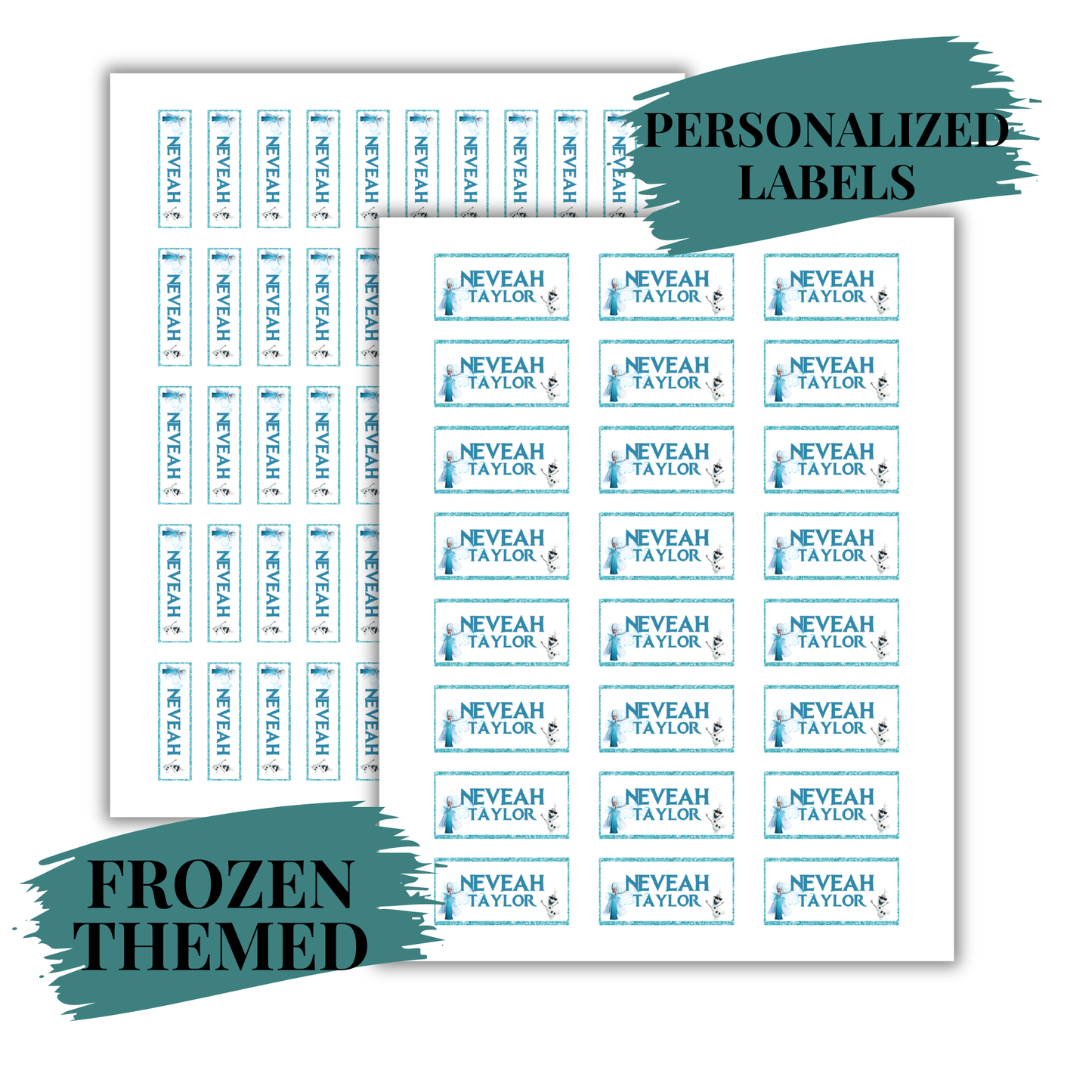 Personalized School Labels Waterproof