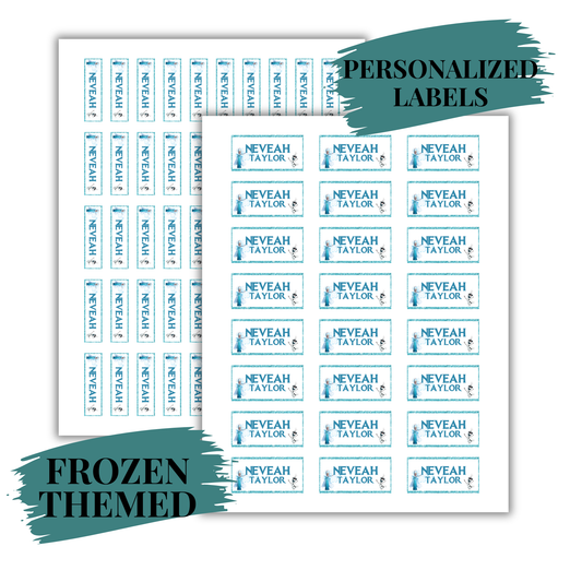 Personalized School Labels Waterproof