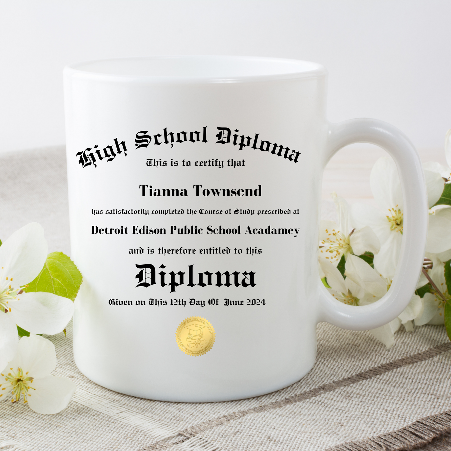 Custom Grad Mugs