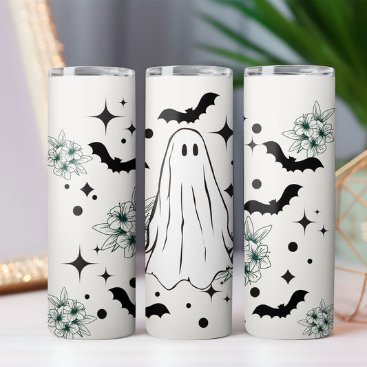 Ghostly Bat Tumbler