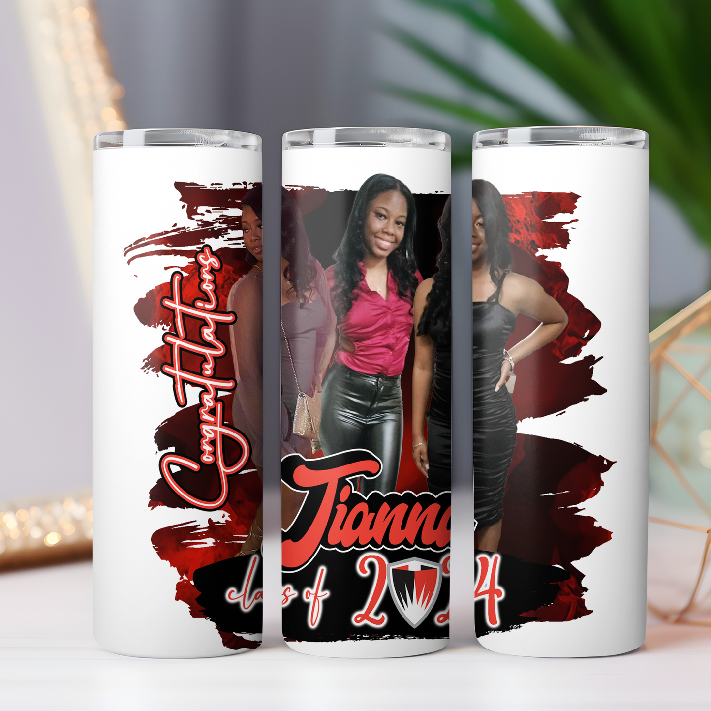 Custom Grad Tumbler