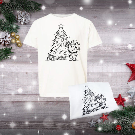Holiday Coloring Shirt