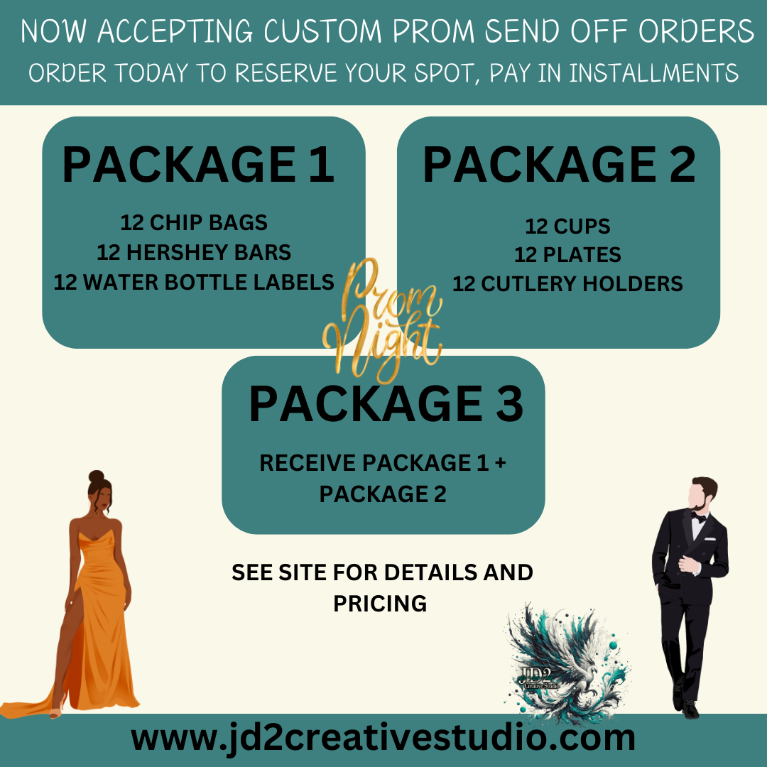 Prom Send Off Packages β JD2 Creative Studio