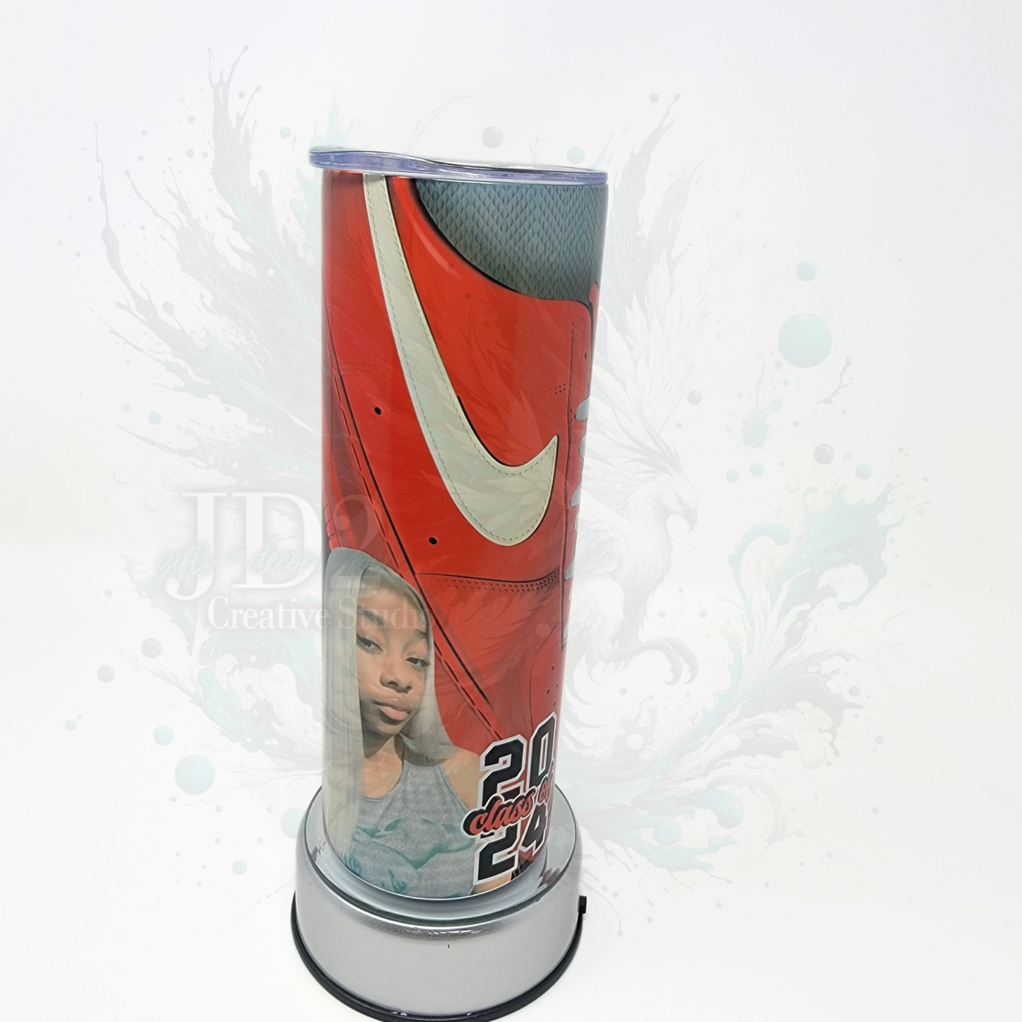 Custom Grad Shoe Tumbler